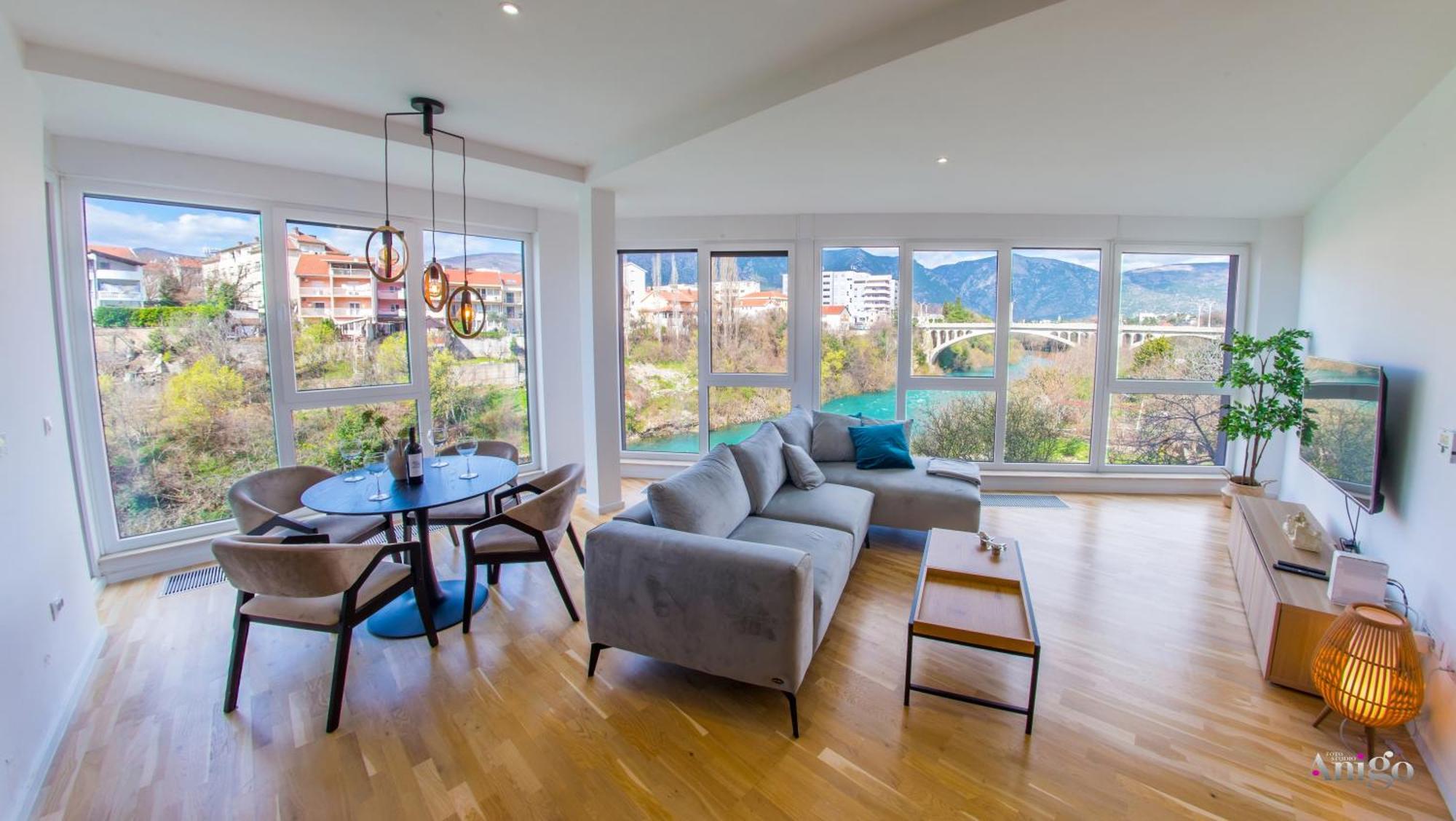 Apartment Vista Neretva Mostar Eksteriør bilde