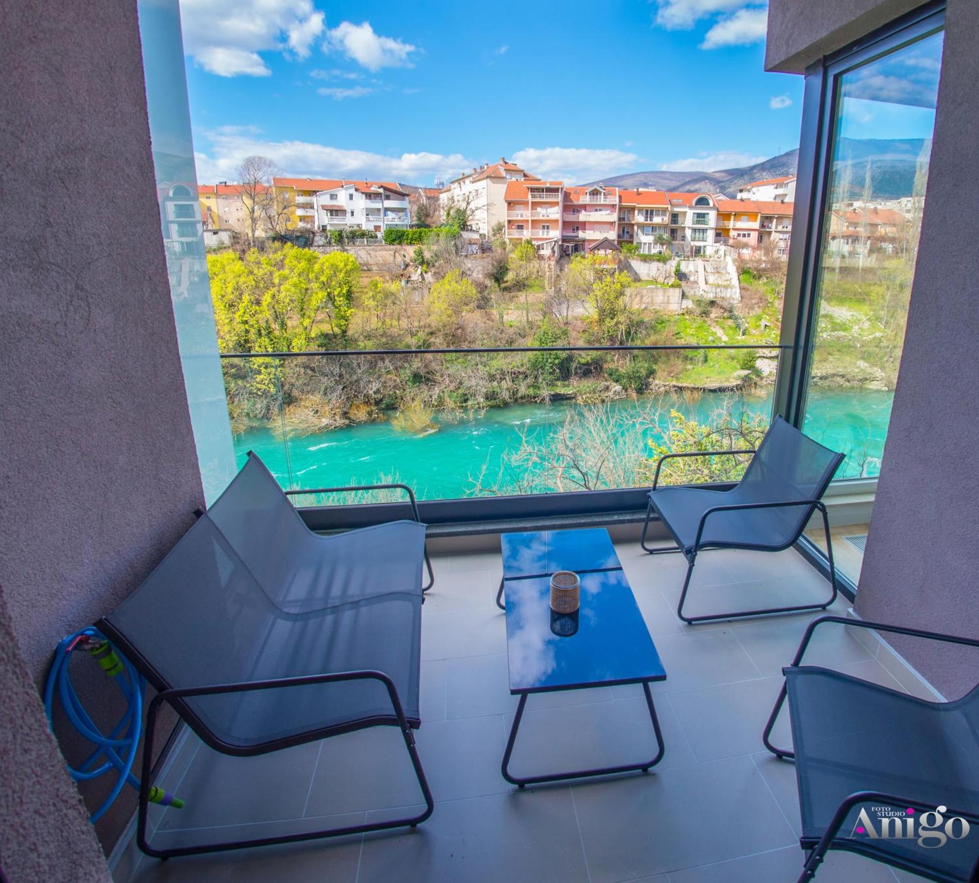 Apartment Vista Neretva Mostar Eksteriør bilde
