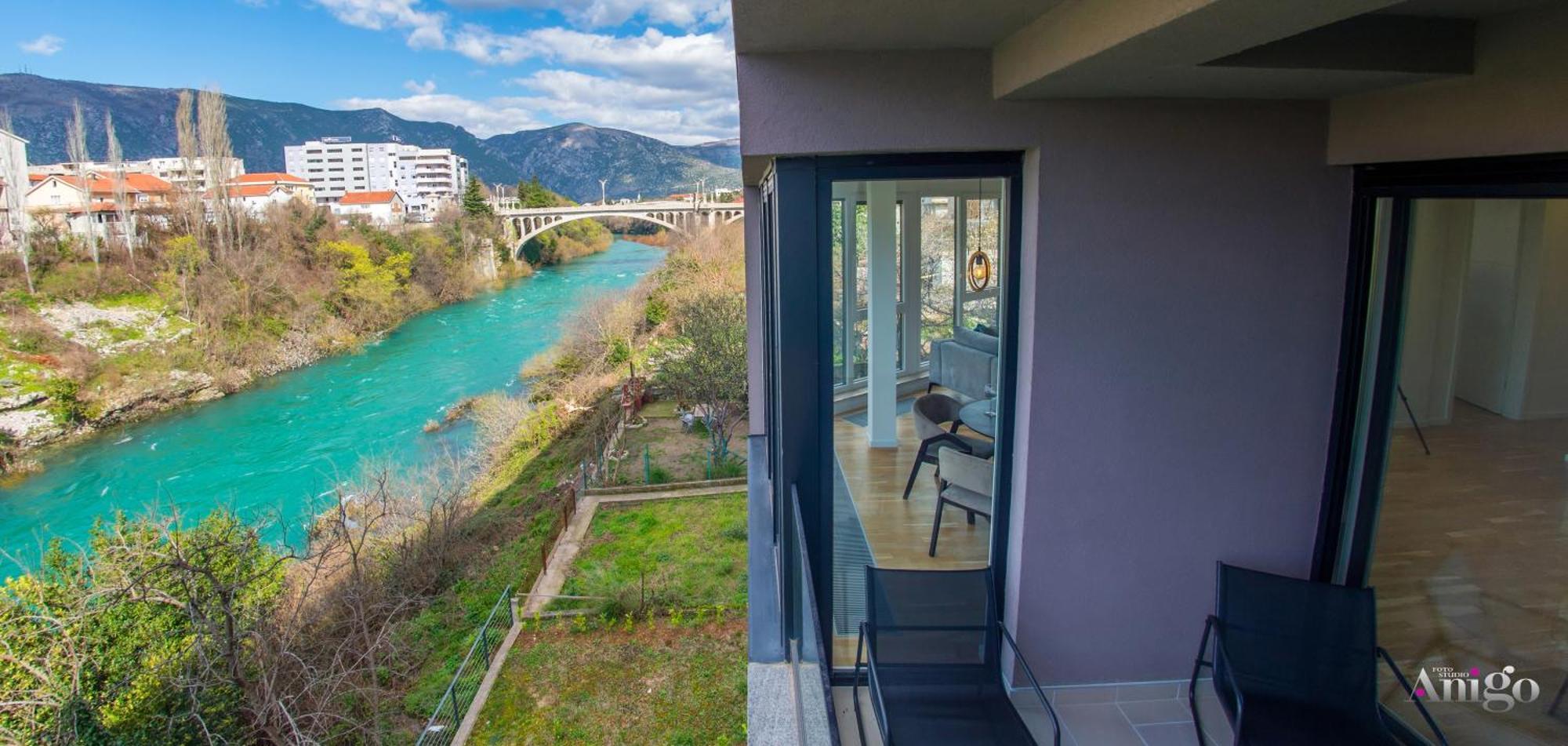 Apartment Vista Neretva Mostar Eksteriør bilde