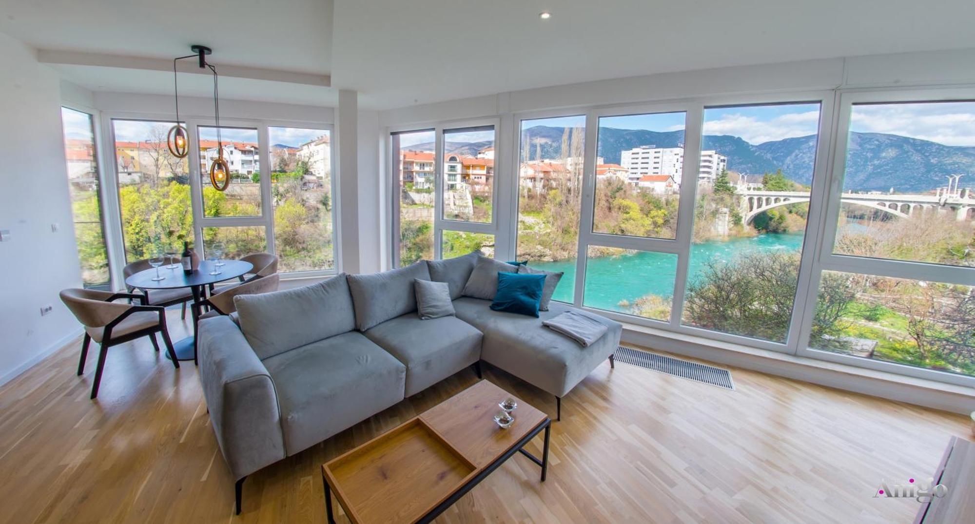 Apartment Vista Neretva Mostar Eksteriør bilde